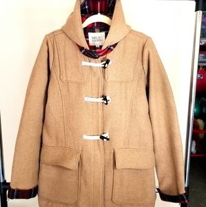 Women's Wool Pea Coat w/Hood